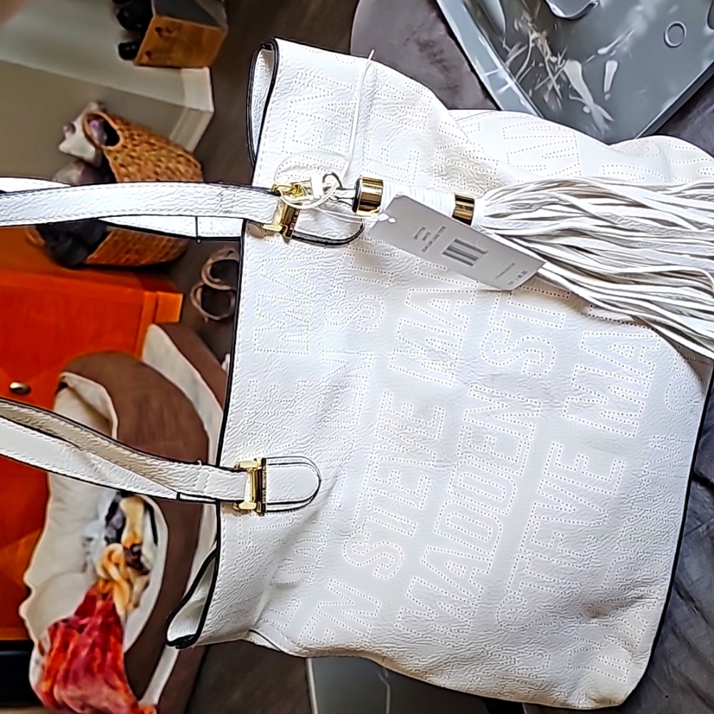 White Steve Madden purse